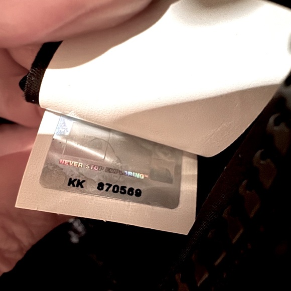 🆕 North Face Quilted 550 Down Hooded Light Slim Puffer Black Jacket XS/TP - Picture 8 of 9